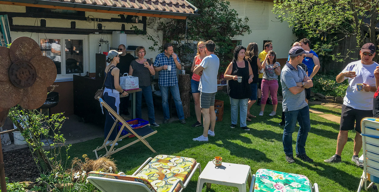 Stärkung für nächsten Etappen